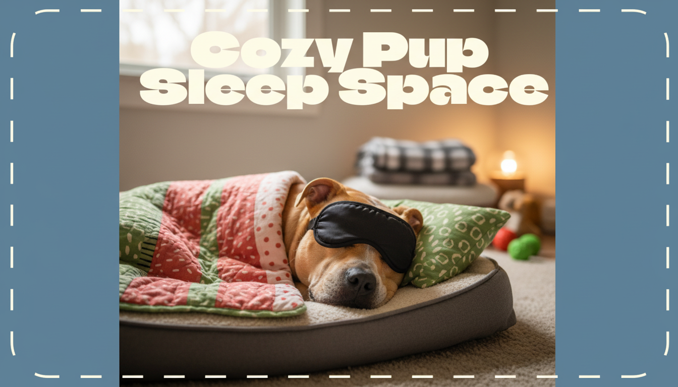 Calm Dog Sleep Space Setup: Puppies & Senior Dogs