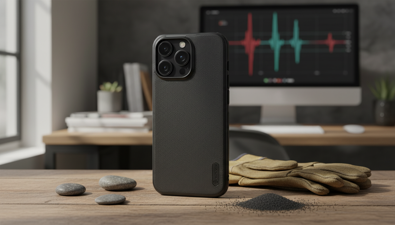iPhone 16 Pro Max Shockproof Matte Case: Full Coverage