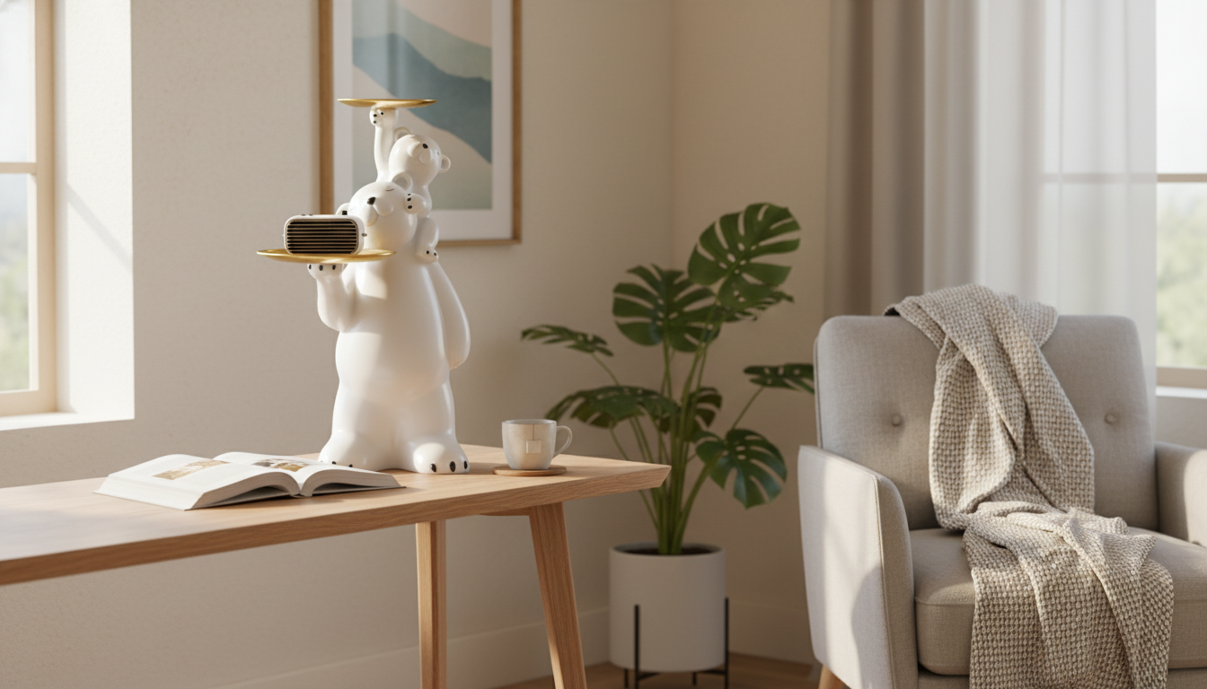 Mother & Son Bear Statue Ornament: Decor and Gift Guide