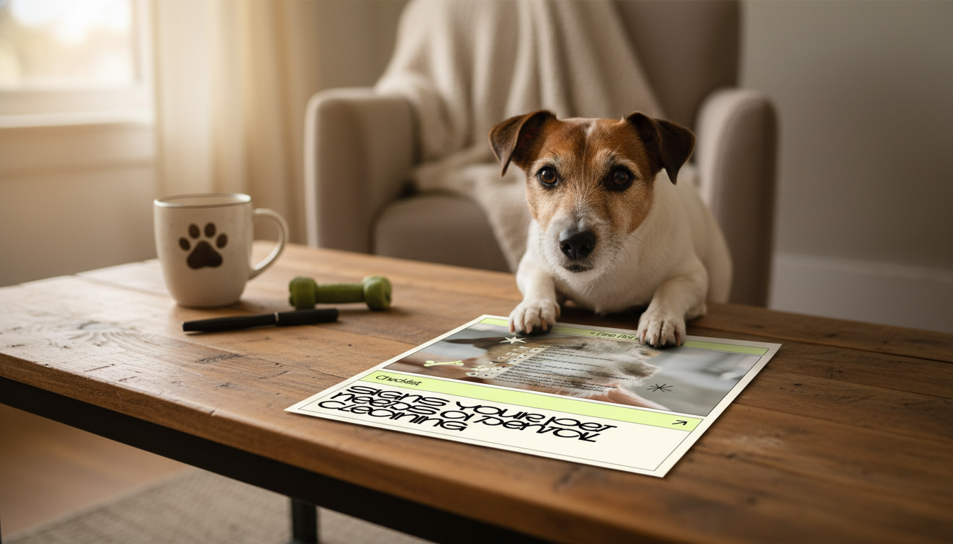Pet Dental Cleaning Signs: Printable Checklist & Next Steps