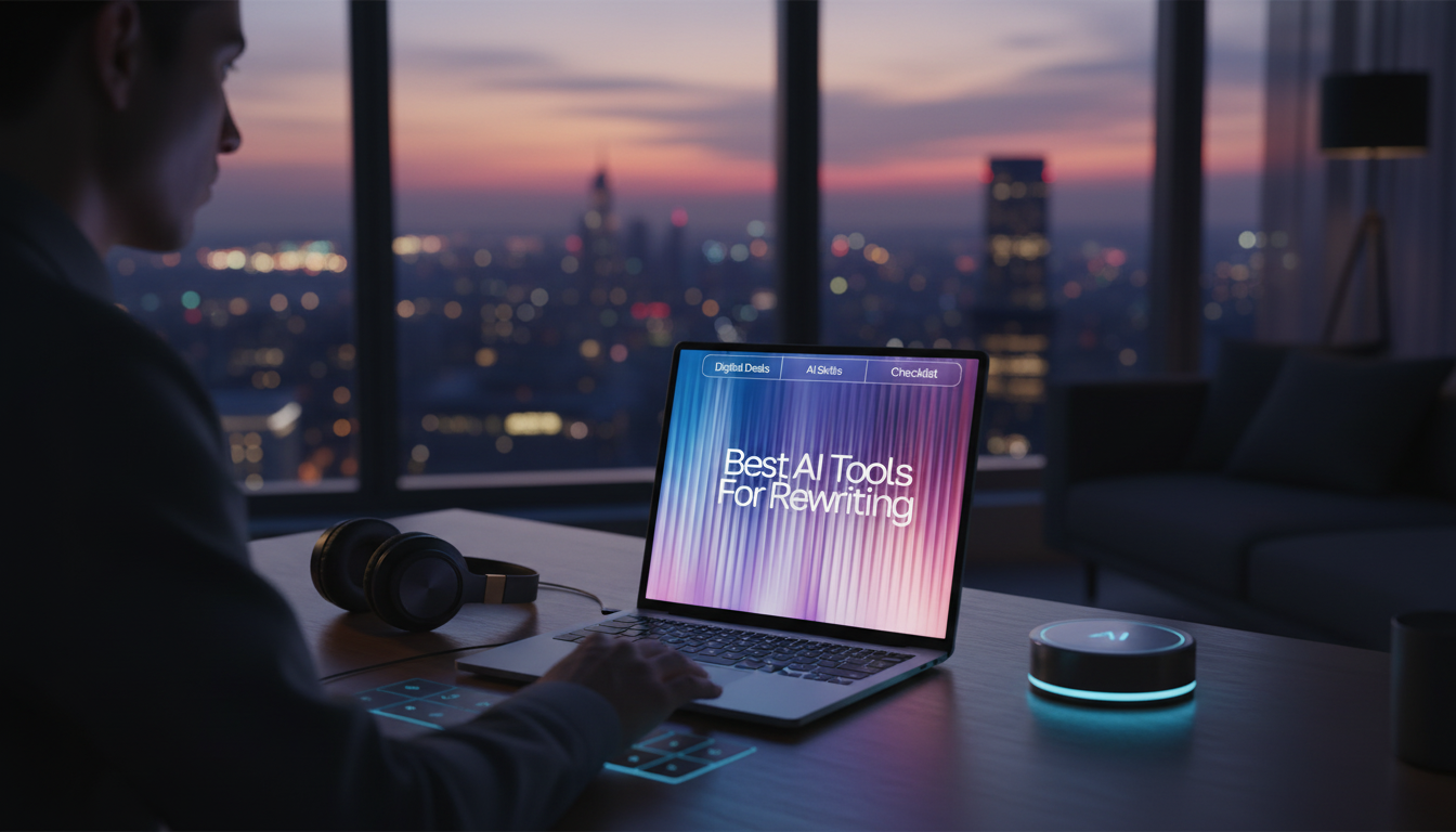 AI Rewriting Tools: Quality Checklist for Faster Edits