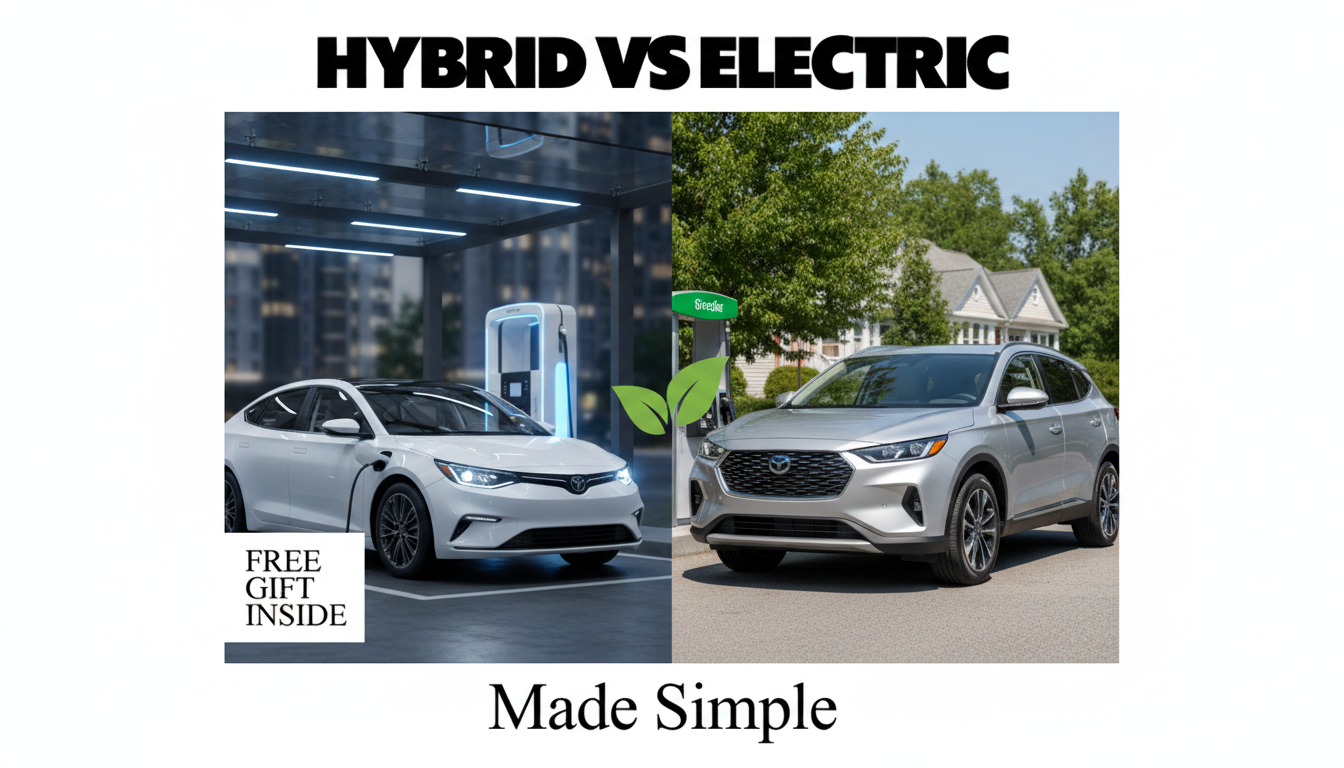 Hybrid vs Electric Cars: Quick, Clear Buying Guide