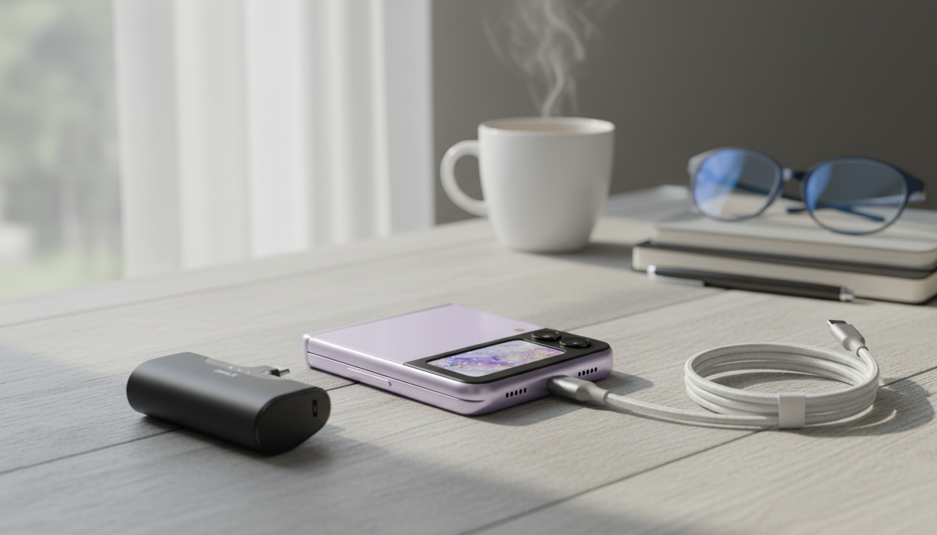 Ultra-Compact 4500mAh USB-C Power Bank for Fast Top-Ups